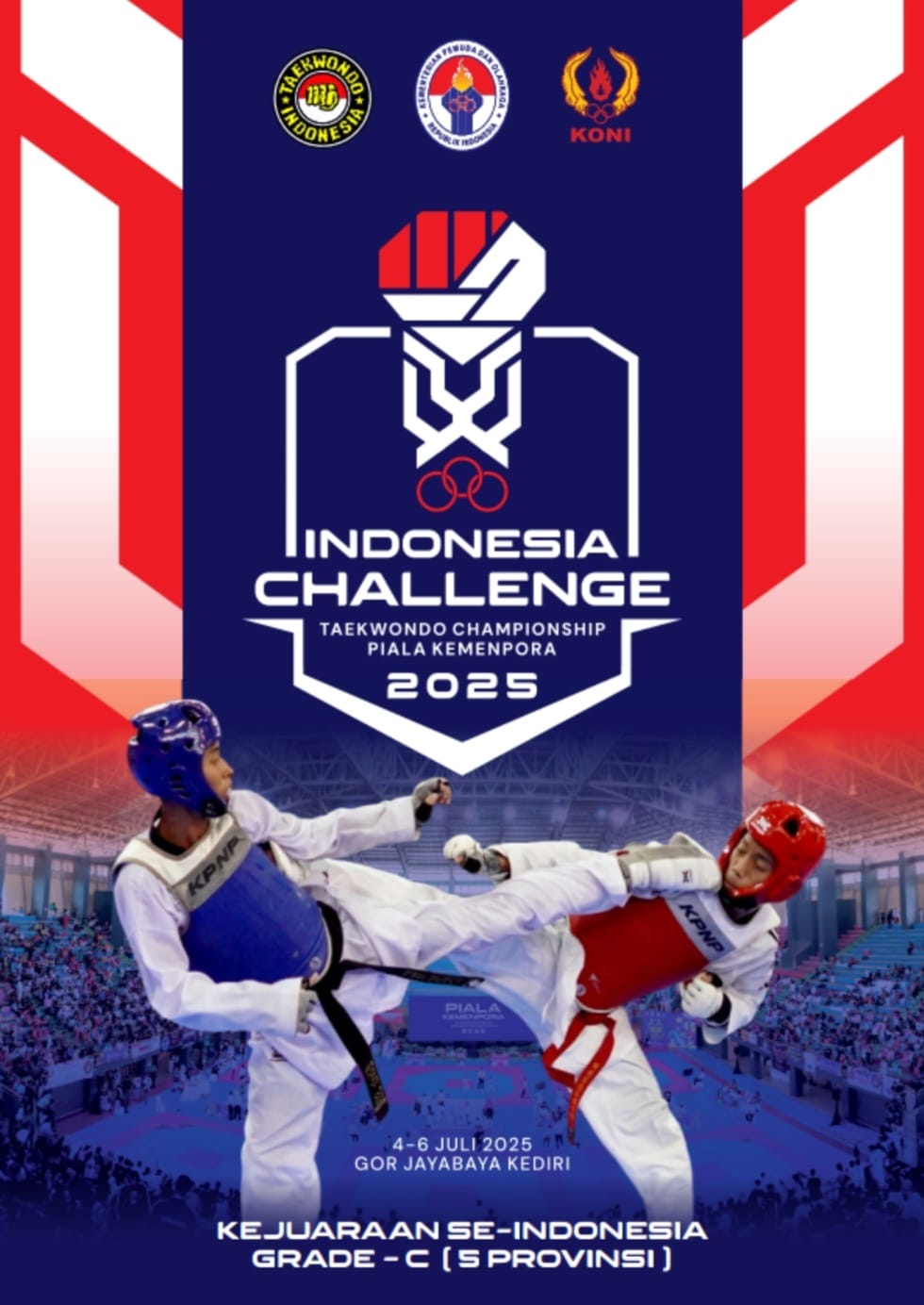 Ajang Pertarungan Prestasi Taekwondo di Tanah Air Taekwondo Indonesia Dojang hornettcwonosobo