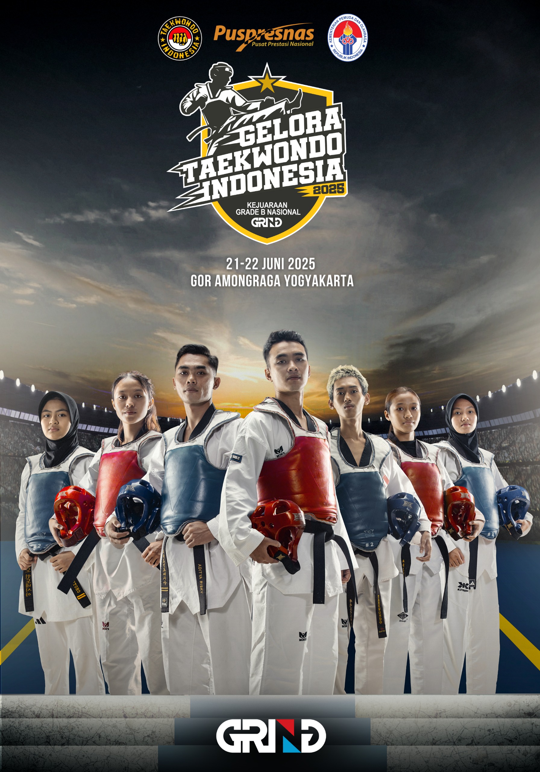 Panggung Juara Taekwondo Indonesia Taekwondo Indonesia Dojang hornettcwonosobo